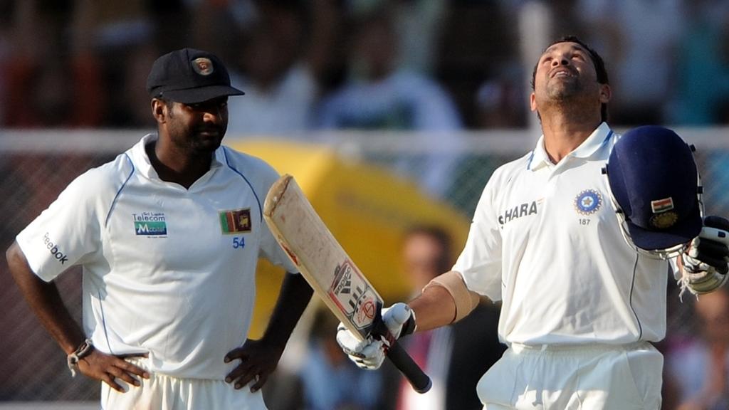 Tendulkar and Muralitharan lead the runs and wickets charts respectively in international cricket