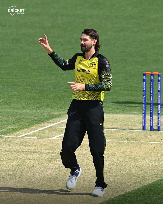 Kane Richardson's penultimate wicket left both him and Suryakumar Yadav in splits