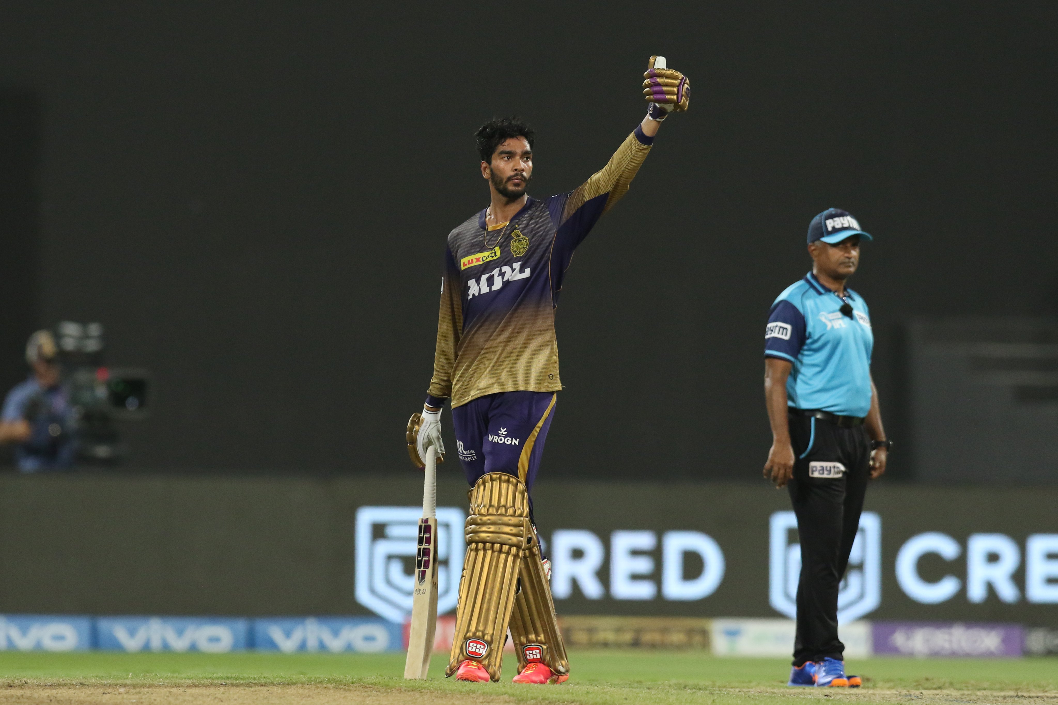 Venkatesh Iyer aggregated 370 runs at 41.11 for Kolkata Knight Riders in IPL 2021