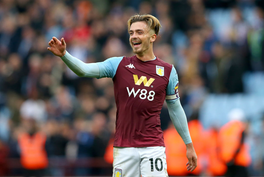 Jack Grealish has been picked in England's 33 man provisional squad