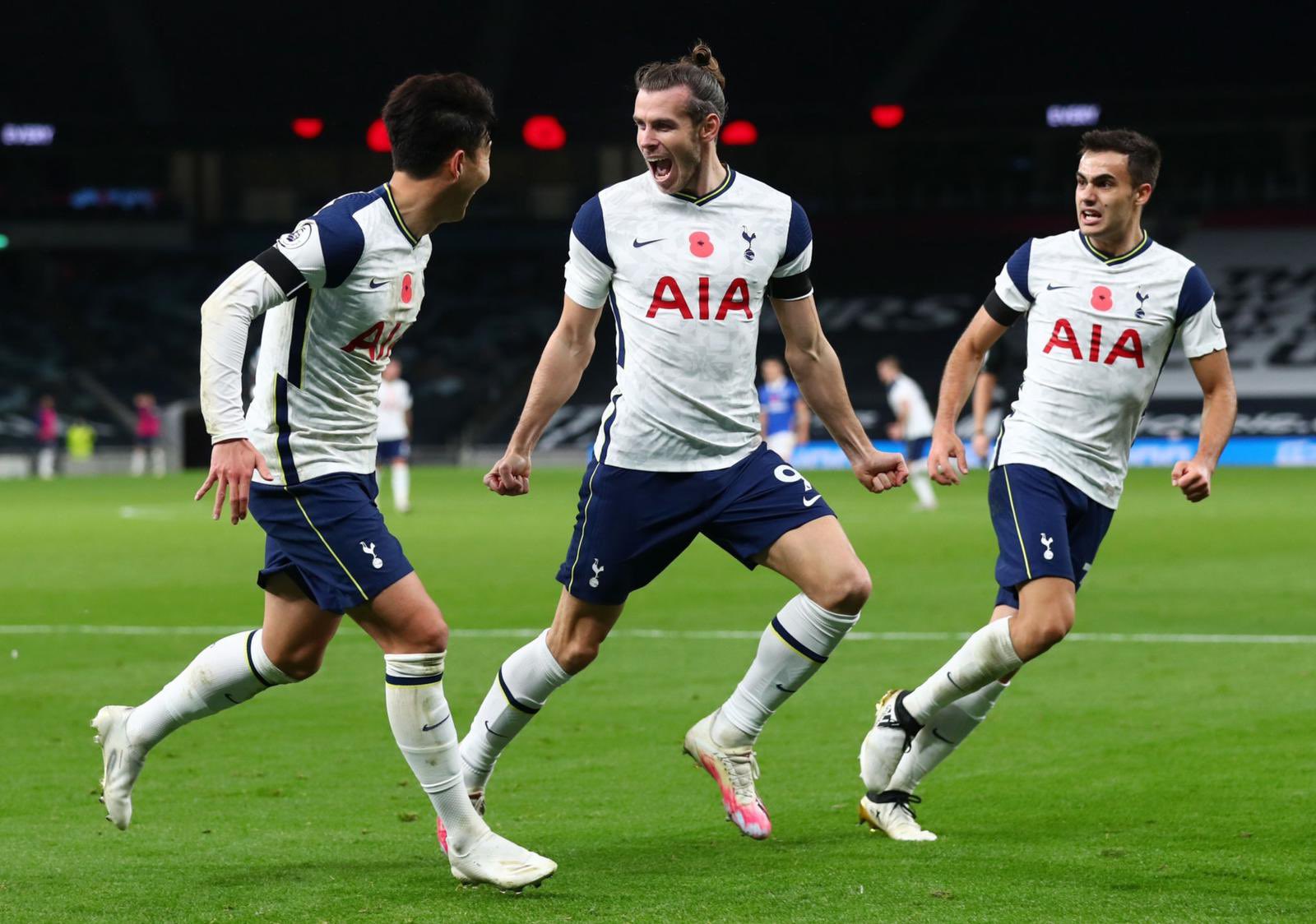 Gareth Bale scored his first Premier League goal for Spurs in seven years