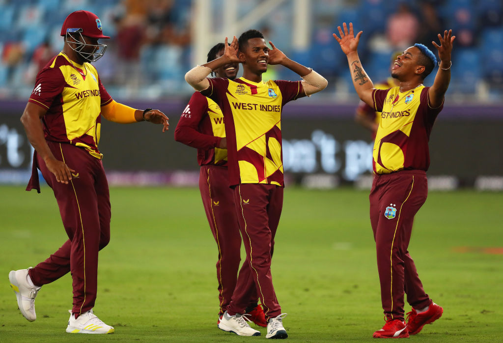 Akeal Hosein was the lone bright spot in West Indies' six-wicket defeat against England