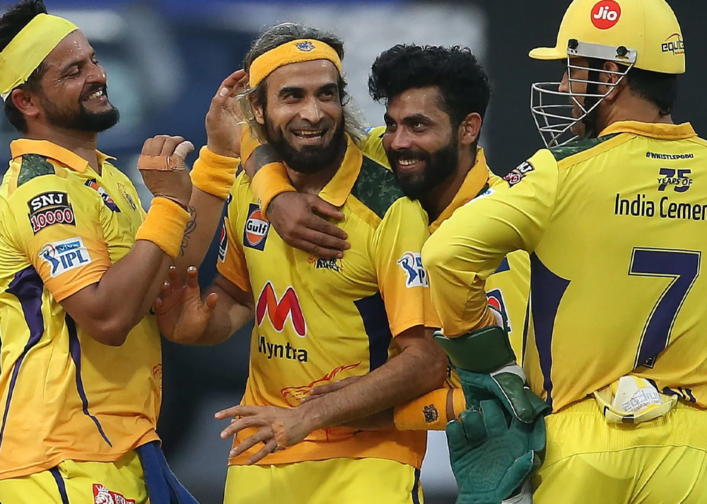 What a throw by Tahir!