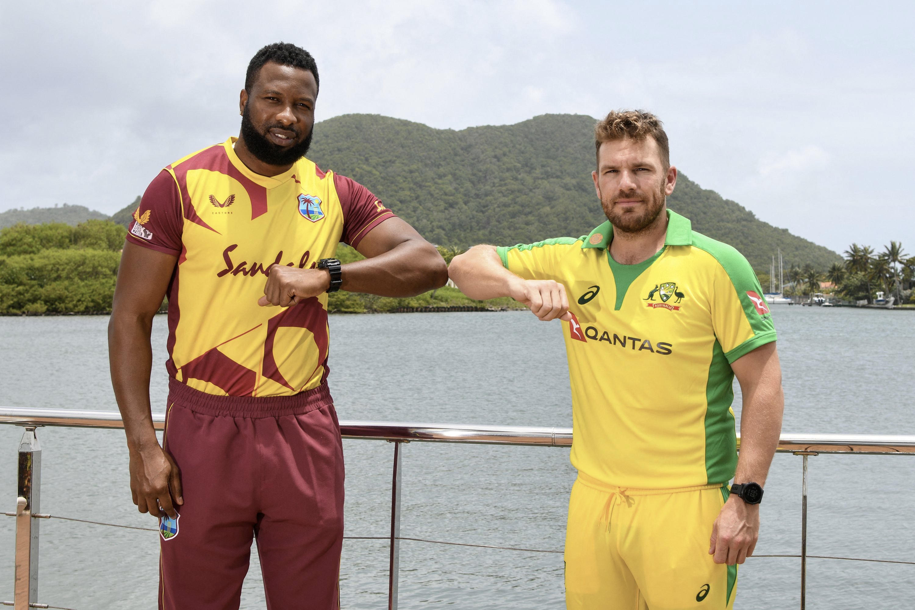 The second ODI was suspended between WI and AUS