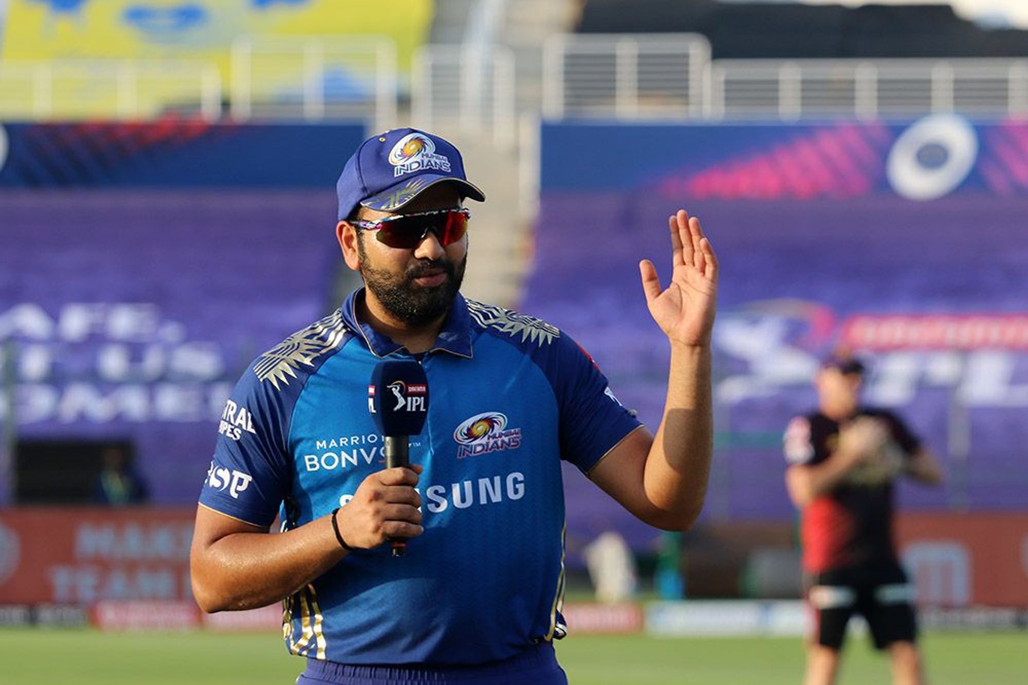 Rohit Sharma was immensely pleased after MI's thumping eight-wicket win over RR on Tuesday
