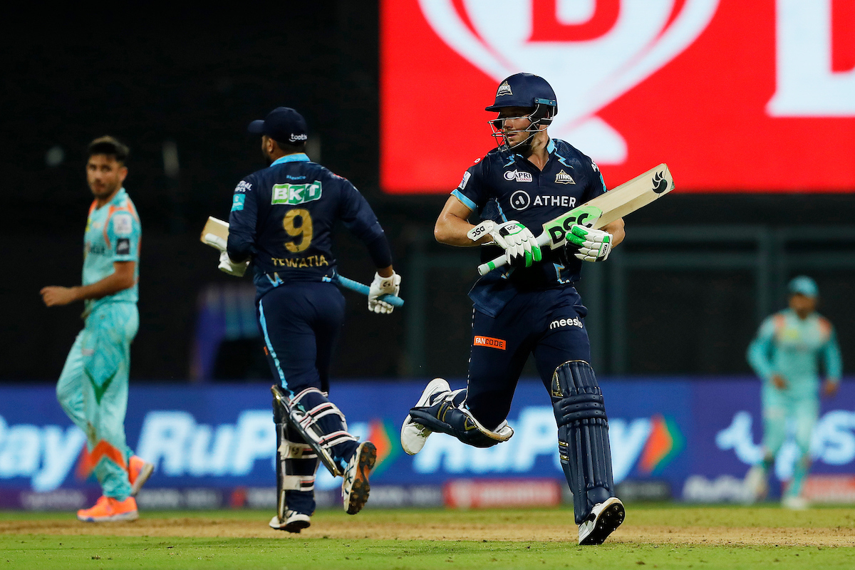 David Miller took a terrific catch in the game against Rajasthan Royals.