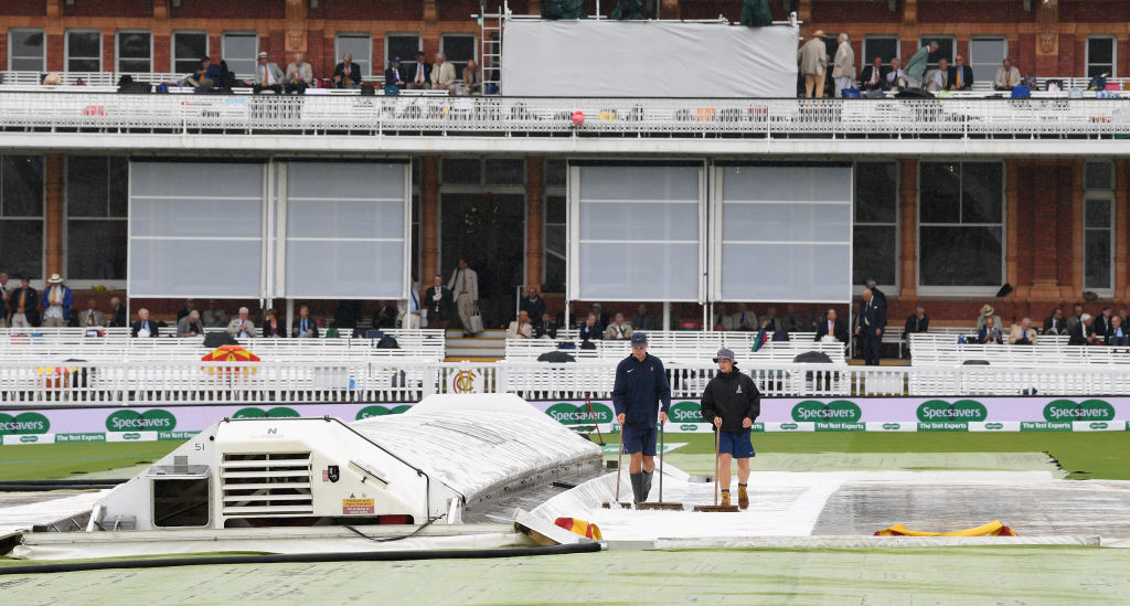 Rain had the final say on Day three of the second Test