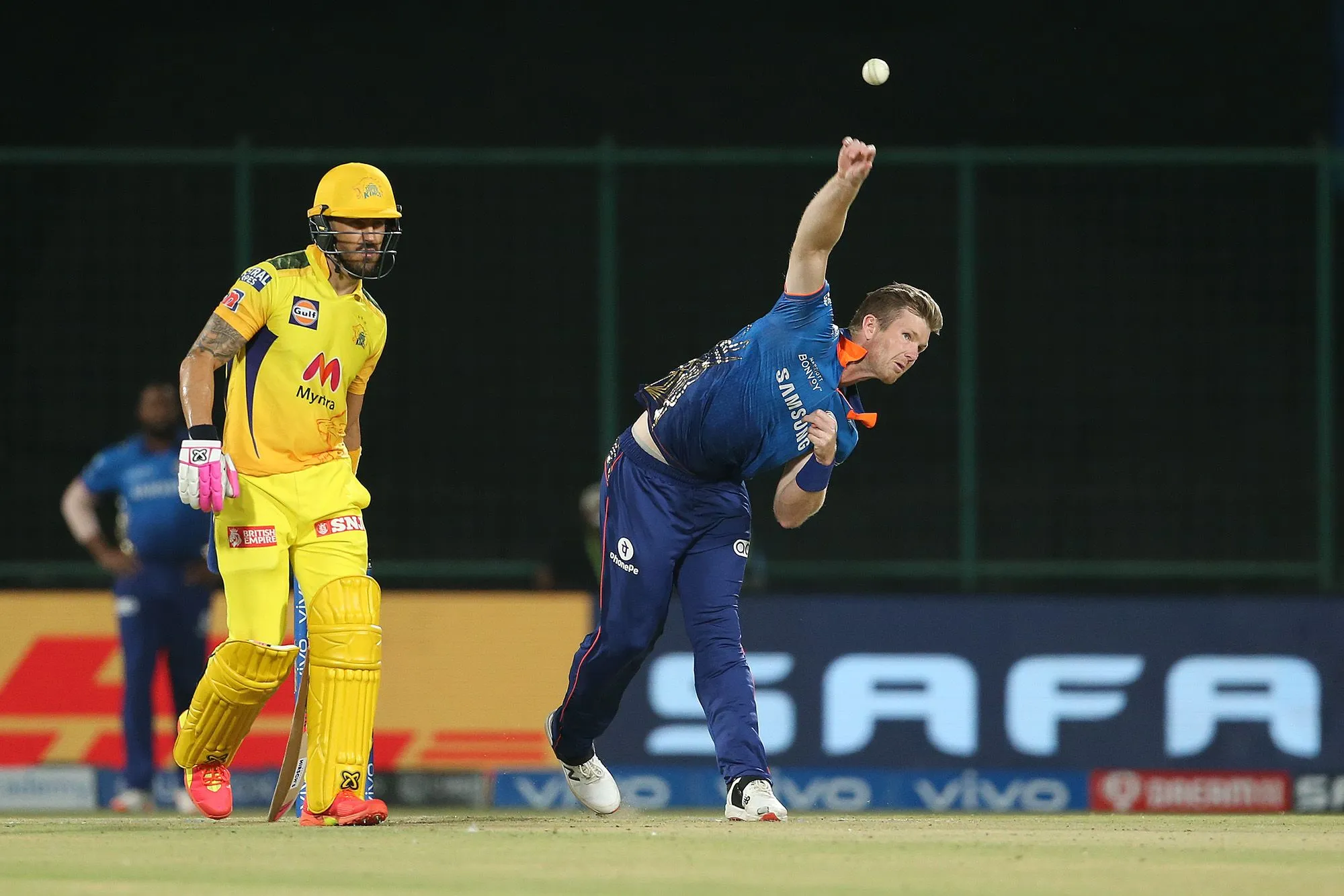 Neesham made his season debut against CSK