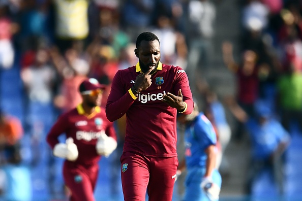 Kesrick Williams dismissed Virat Kohli in 2017 and followed it with 'notebook celebration'