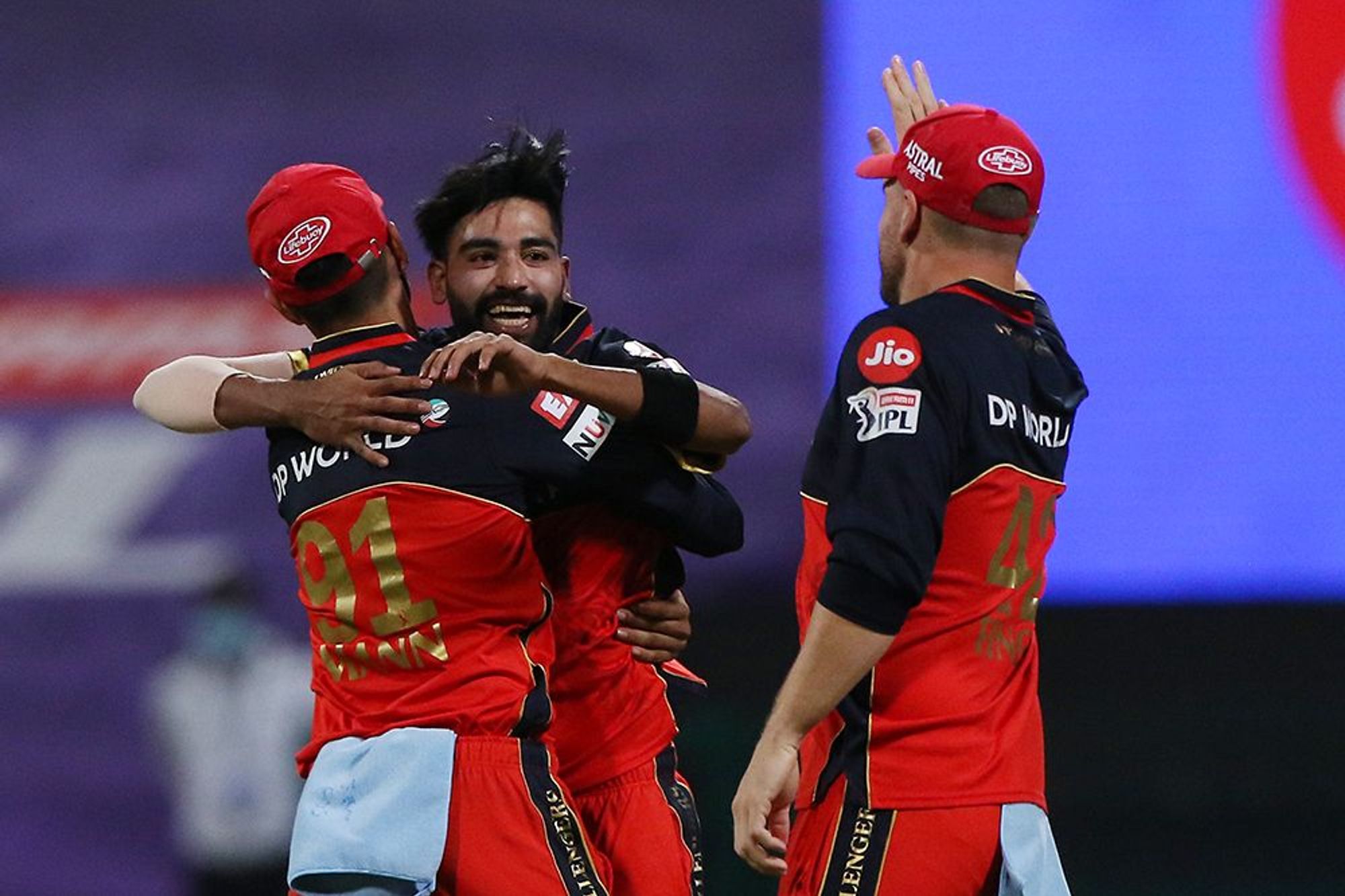 Mohammed Siraj ended with the figures of 3/8 against KKR.