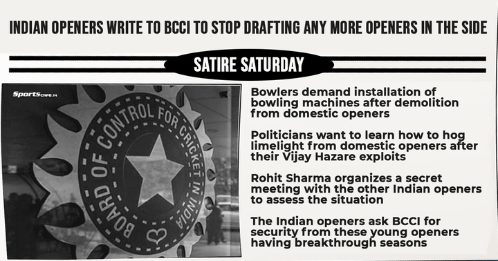 Welcome to our latest edition of the Satire Saturday