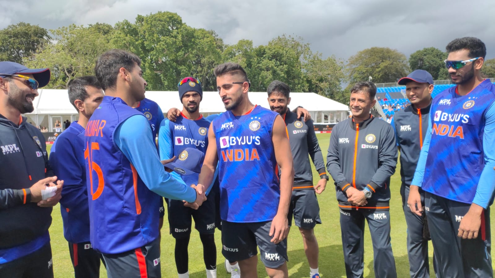 Umran Malik has picked two T20I wickets so far in his international career