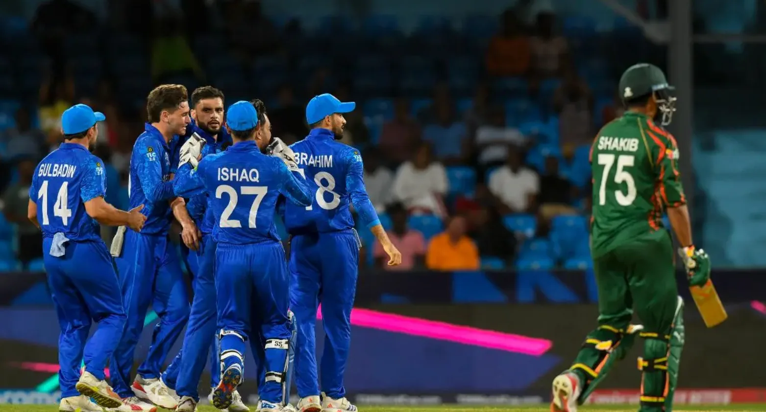 Afghanistan defeated Bangladesh to book a Semi-Finals spot in the T20 World Cup 2024.