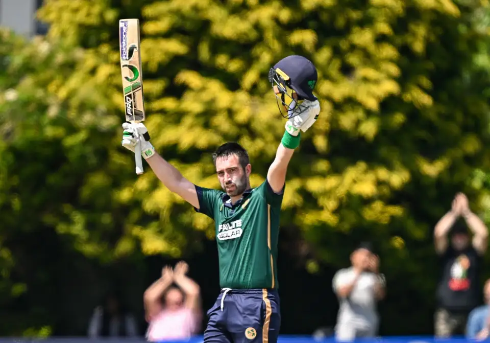 Andy Balbirnie was the constructor-in-chief of Ireland's victory over the West Indies in Dublin with a resplendent 112