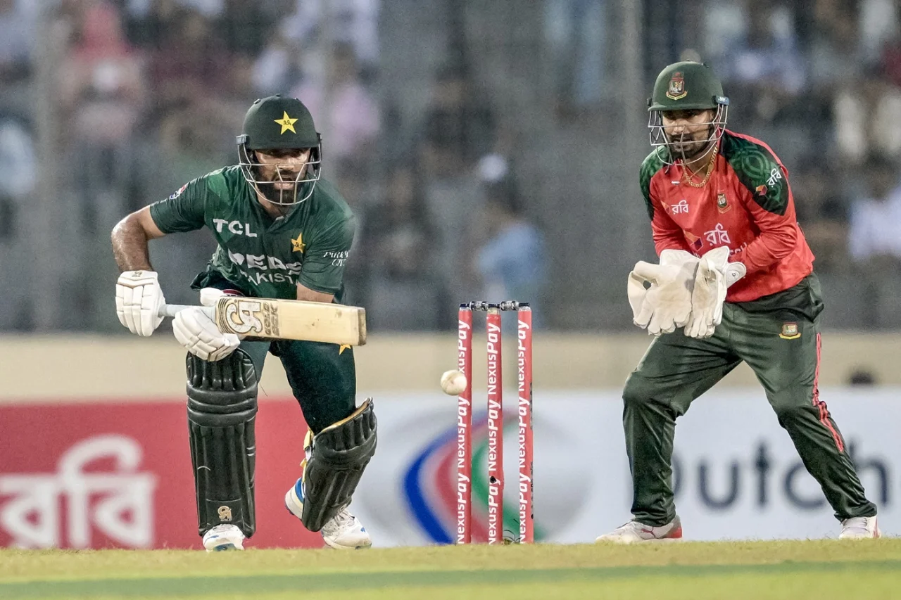 Fakhar Zaman was dismissed at a crucial juncture of the second T20I between Pakistan and Bangladesh in Mirpur.