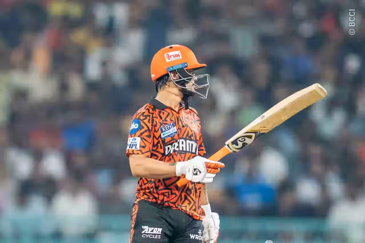 Ishan Kishan's 94 off 28 earned him the man of the match award for SRH against RCB in Lucknow on Friday