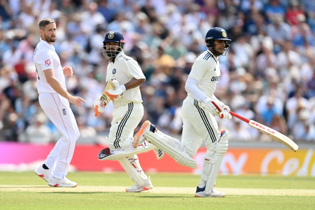 Shubman Gill and Rishabh pant stitched together a 209-run stand to help India post 471 against England at Headingley