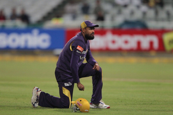 Yusuf Pathan fielding during an IPL encounter