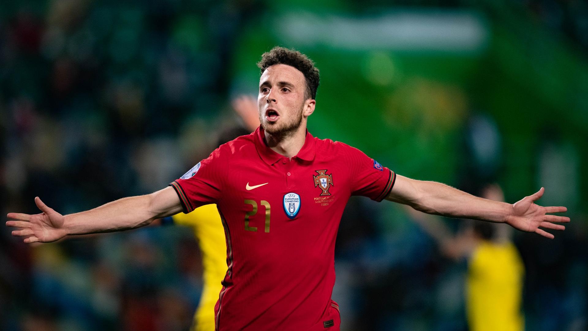 Diogo Jota has netted two goals in his first four Premier League games for Liverpool