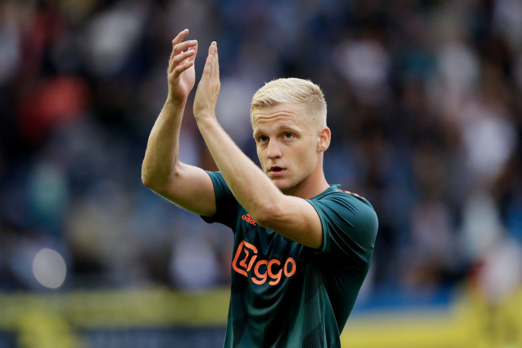 Reports | Manchester United reach £35.7 million agreement for Ajaxâs Donny van de Beek