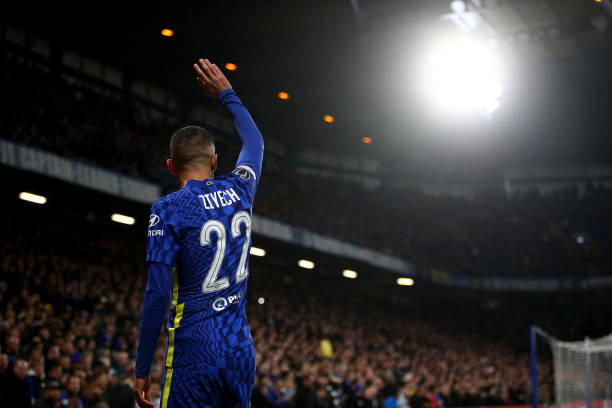 Hakim Ziyech has made 57 appearances for Chelsea