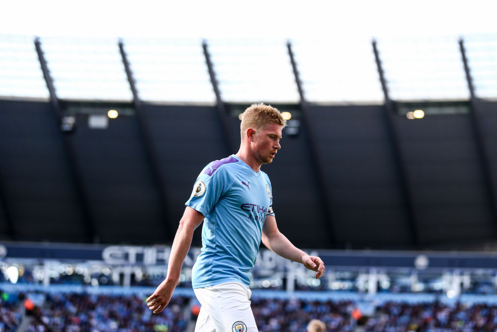 Kevin De Bruyne has made 249 appearances for Manchester City