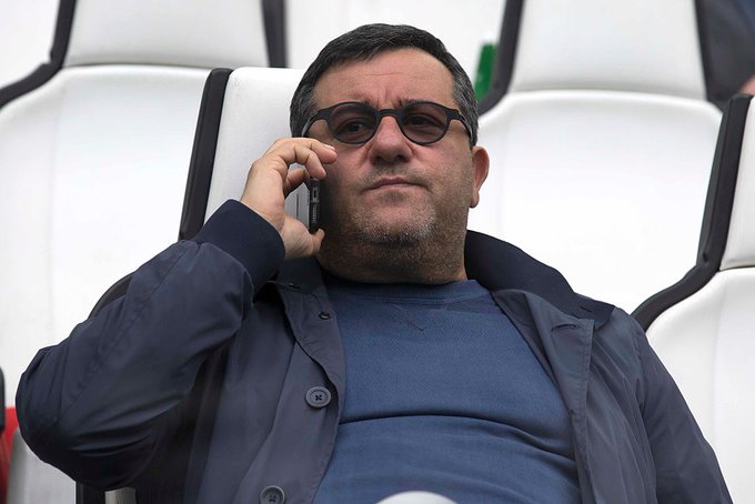 Mino Raiola is Paul Pogba's agent