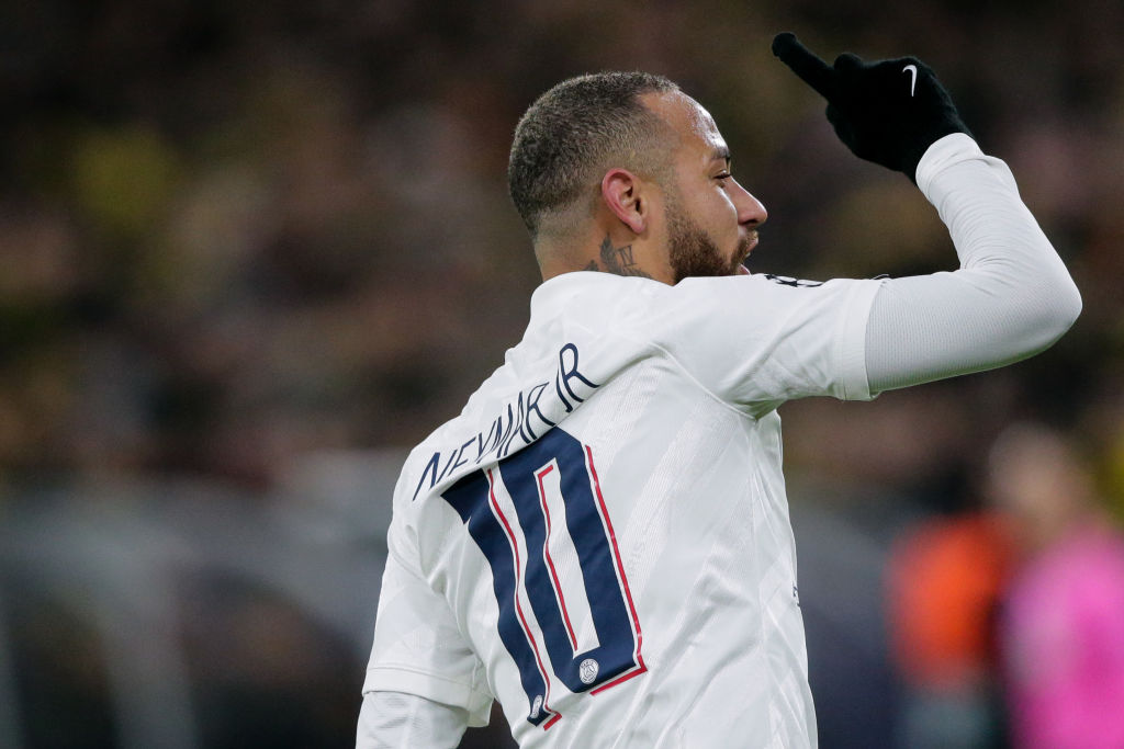 Neymar has made 101 appearances for PSG