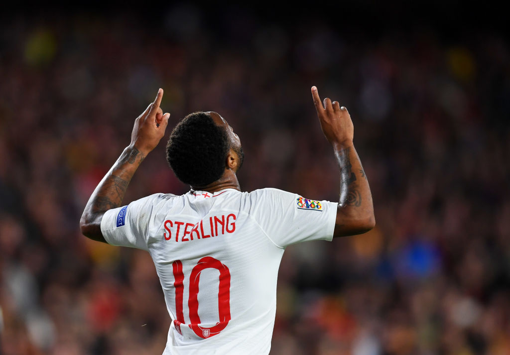 Raheem Sterling has scored 13 goals this season