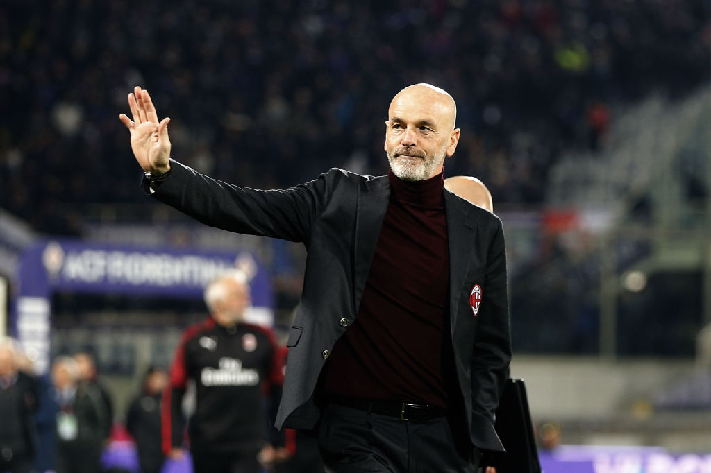 AC Milan sit atop the Serie A table with 26 points