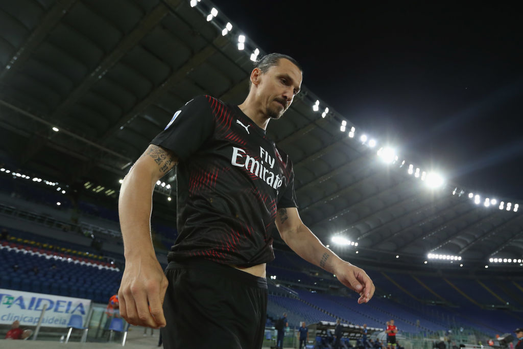 Zlatan Ibrahimovic has netted five goals in eleven appearances for AC Milan