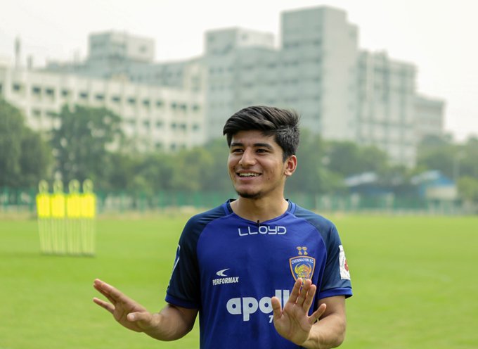 Anirudh Thapa has made 69 appearances for Chennaiyin FC so far