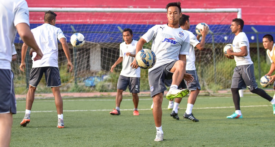 Bengaluru FC is at the eighth position in the league table right now