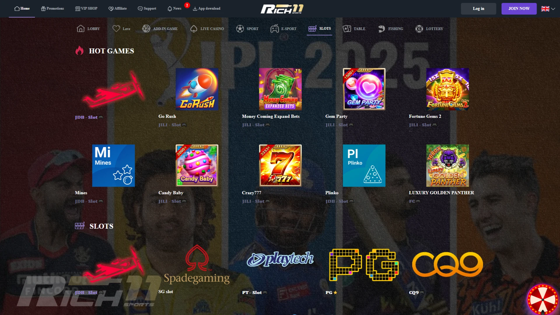 Rich11 interface